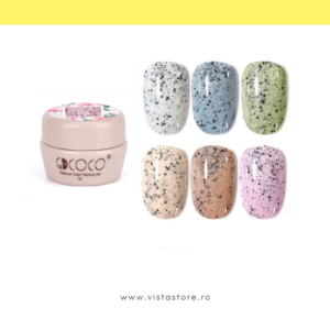 Vopsea gel seria "Pietricele Negre" GDCOCO