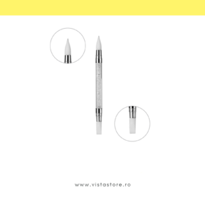 Pensulă dublă din silicon pentru imprimarea foliei