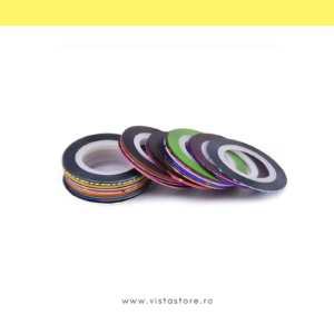 Set de 10 buc. benzi decorative pentru unghii