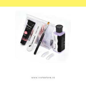 Set complet pentru construcția unghiilor cu polygel (15 g) – VENALISA