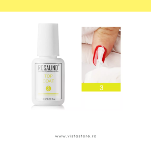 Top coat pentru pudră de scufundare ROSALIND-Lichid nr. 3